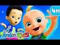 Hello song  other friendly tunes  4 hours of looloo kids songs  preschool childrens hits