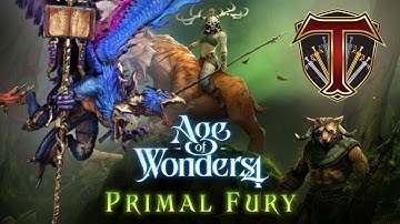 Age of Wonders 4: PRIMAL FURY PVP - Kairos Fateweaver EMERGES! The Primal Crow!