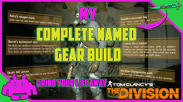 The Division 1.5 | Complete SET | Named Gear | Gold Build | Grind Your Life Away