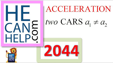 2044 {hecanhelp.com usa} Race Cars Comparing Accelerations Two Car Race Physics George Mathew