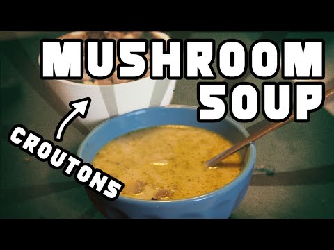 Video: How To Cook Udmurt Mushroom Borsch With Croutons