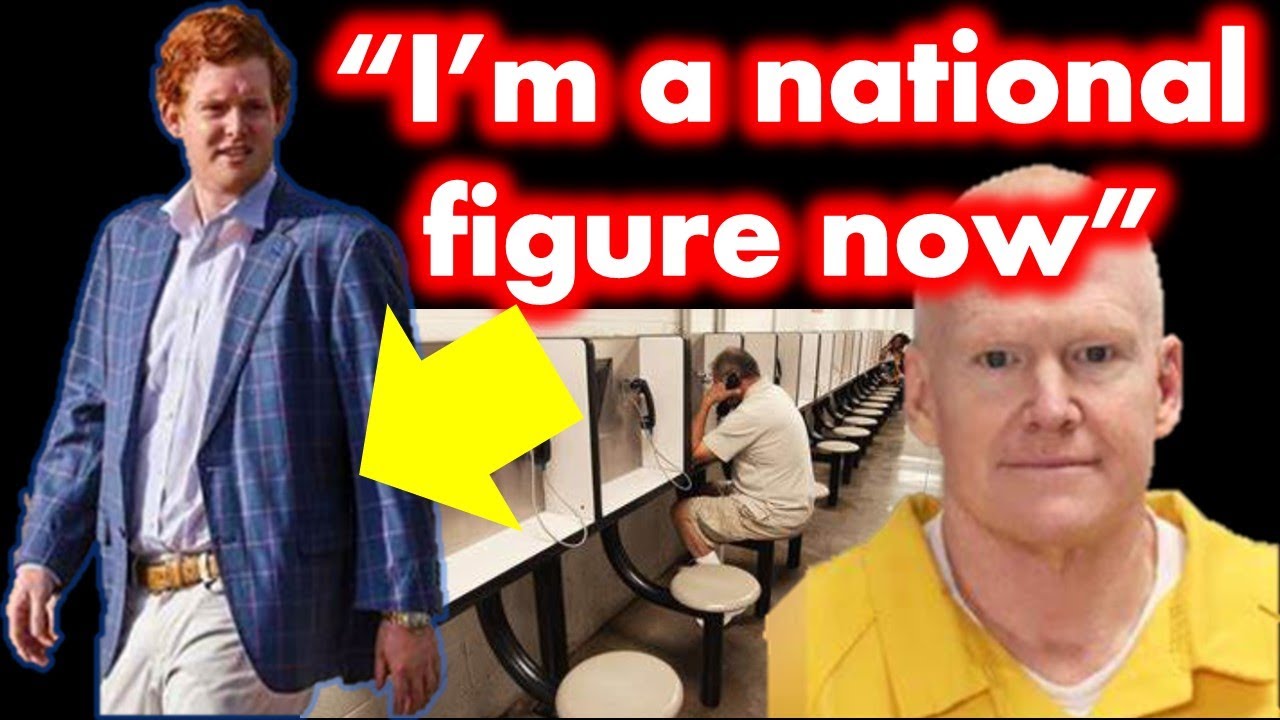 JAILHOUSE CALL😳👉Alex Murdaugh Tells Buster to Wear a Hat so People Won