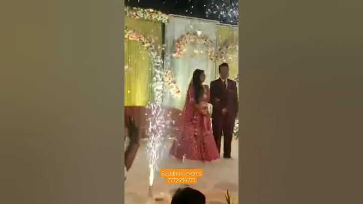 varmala stage entry setup Buddham Events 7772939777