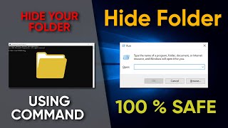 Hide Your Personal Folder or Files Using Command Option 100 % Safe