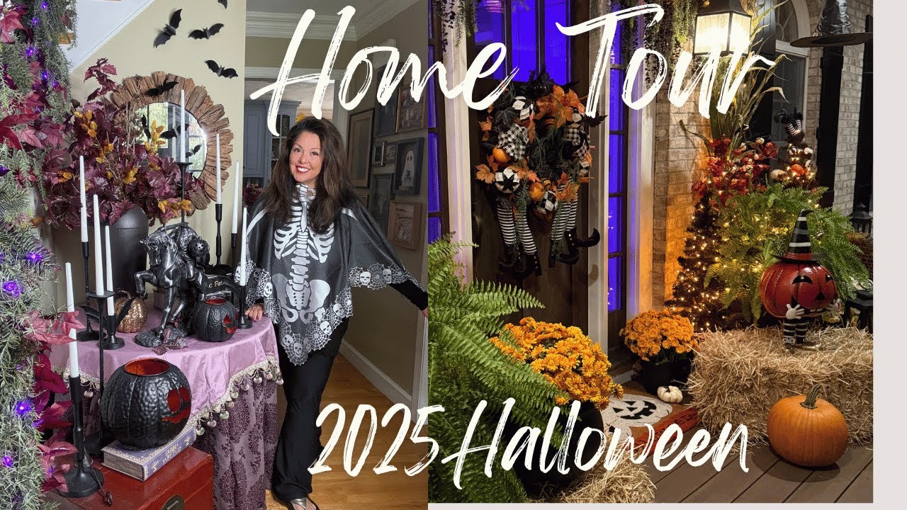 HALLOWEEN 🎃💀👻 Inspirational House Tour 2025 - Indoor & Outdoor ...