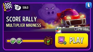 SCORE RALLY | MULTIPLIER MADNESS | MIXY MEOW 12500 | Match Masters Today's Solo Challenge Complete 💯