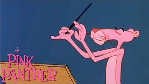 The Pink Panther in "Pink, Plunk, Plink"