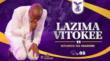 MFUNGO NA MAOMBI WA LAZIMA VITOKEE NIVUKE NAVYO - SHUKRANI (DAY 05) | MWL ONESMO | 05 DECEMBER 2025.