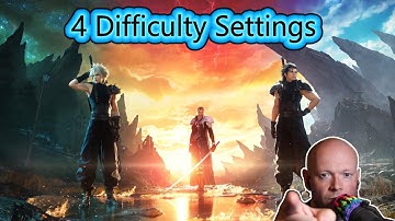 Final Fantasy 7 Rebirth ● Difficulty Settings Explained Like A Noob