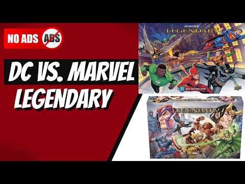 Member Ad-Free: Which Should You Get? Marvel or DC Legendary