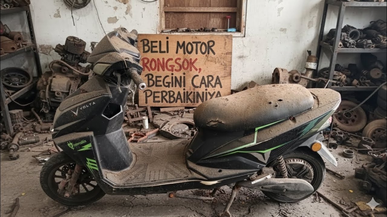 Beli Motor Listrik Rongsok (BLDC macet) seharga Votol em50-4