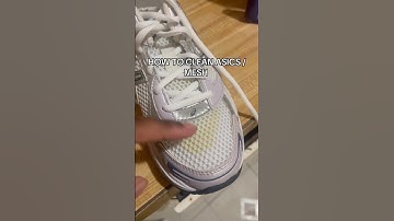 HOW TO CLEAN ASICS / MESH