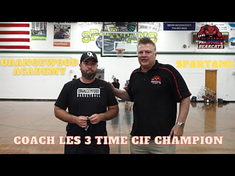 INTERVIEW WITH COACH LES ORANGEWOOD ACADEMY SPARTANS