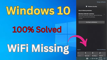 WiFi Option Not Showing in Windows 10 Fix [Tutorial]