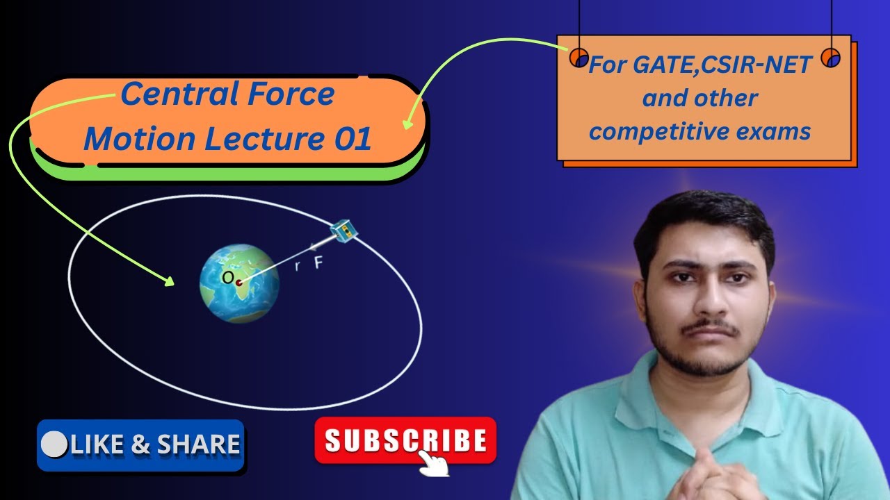 Central Force Made Super Easy Lecture 01 