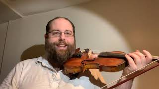 Müller-Rusch String Method For Violin - Book 1 - Lesson 8 #38-45