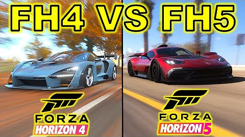Forza Horizon 4 VS Forza Horizon 5!