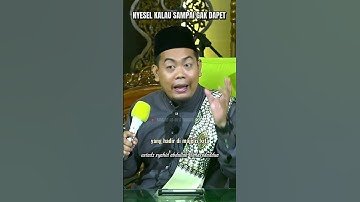 NYESEL KALAU SAMPAI GAK DAPET⁉️ LAILATUL QADAR - Ustadz Syahid Abdullah #masjidaddua