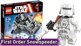 Лего LEGO Star Wars First Order Snowspeeder 75100 Brickworm