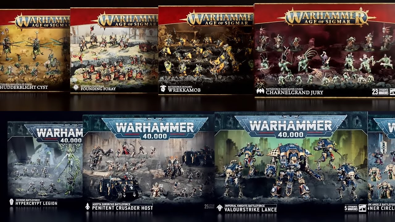 New 40k Battleforce Christmas Boxes Available Now