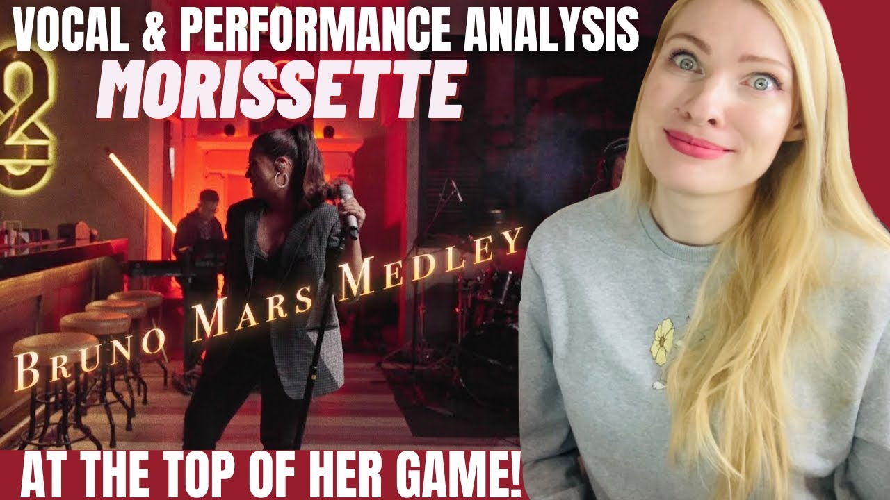Реакция преподавателя вокала/музыканта: MORISSETTE AMON Bruno Mars Evolution Medley (каверы с уча...