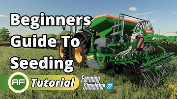 How To Use A Seeder - Farming Simulator 22 Beginners Guide