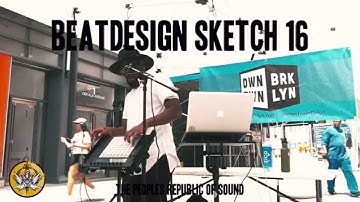 Beatdesign Sketch  16 Ableton Push (Beatmaking video)