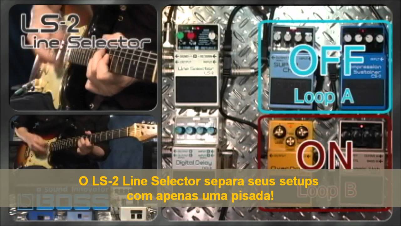 BOSS LS-2 | Pedal Line Selector | BOSS