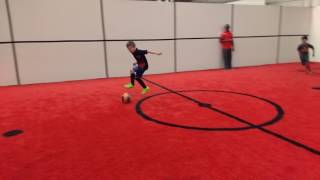 Insane soccer skill 7 year old KC Legends