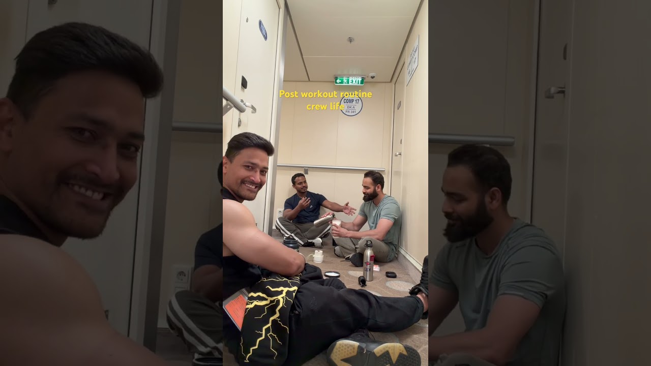 Post workout routine crew life