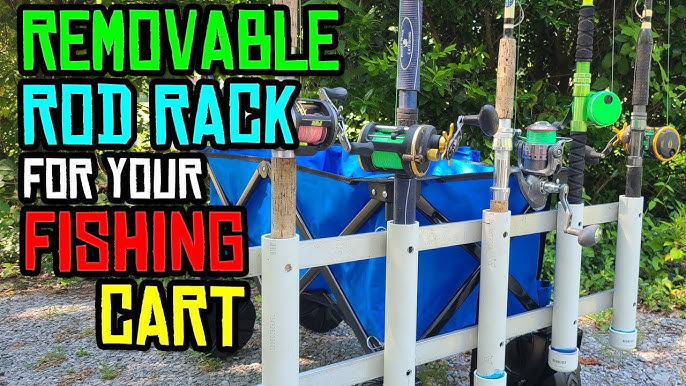 The Easiest Rolling Folding Fishing Cart You Can Make!!! 