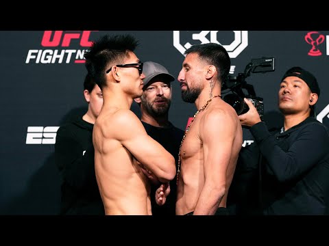 UFC Vegas 83: Weigh-In Faceoffs