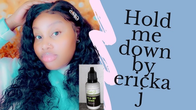 🤔 Can It HOLD ME DOWN 3D Frontal Wig Install Erica J Wig Glue Sport  ✨SWEAT PROOF✨ Glue 