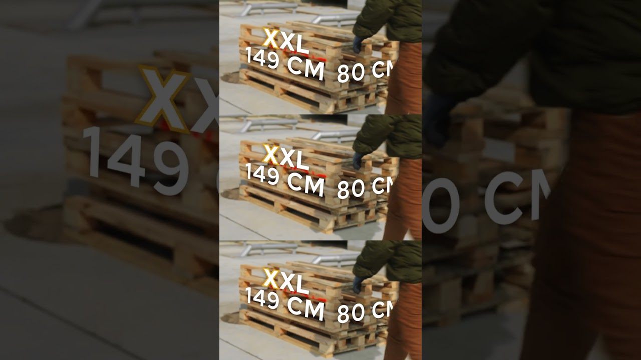 Der neue Anhänger Garden Trailer 265 hat ganze 150 CM BREITE!