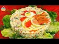 САЛАТ ОЛИВЬЕ ПО-ЦАРСКИ! НОВОГОДНИЙ САЛАТ - ну, оОчень вкусный!