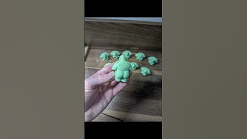 3D printed Shrek Toothpaste Cap! Printed in FDA approved food safe plastic. #3d #3dprint #shrek