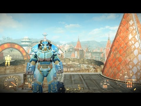 Как получить самую сильную легендарную Квантовую силовую броню в Nuka World в Fallout 4