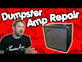 DUMPSTER AMP RESCUE! - Fender Rumble 25 Bass Amp Repair Fix w/ BONUS Kiesel Thanos Review!