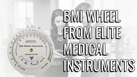 EMI BMI Body Mass Index Wheel Calculator