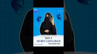 day4 secret canva hack text art🎨💫😍