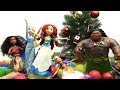 Принцессы Диснея - Новый Год с Моаной - Видео для девочек