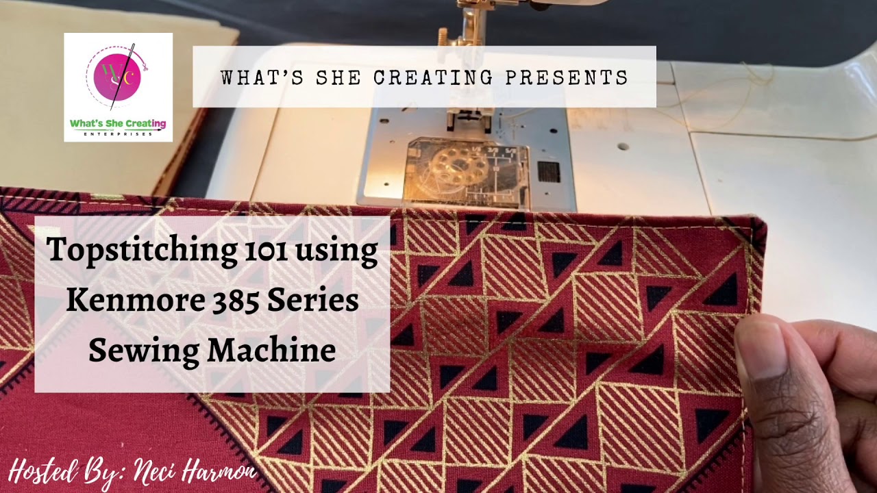 Kenmore Embroidery Sewing Machine Model 19001 SVG