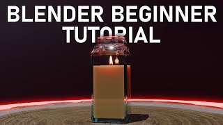 Blender Beginner Tutorial Glass Candle Part 03
