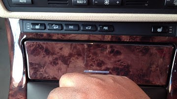 BMX X5 E53 First generation 1999--2006) Car Controls 1