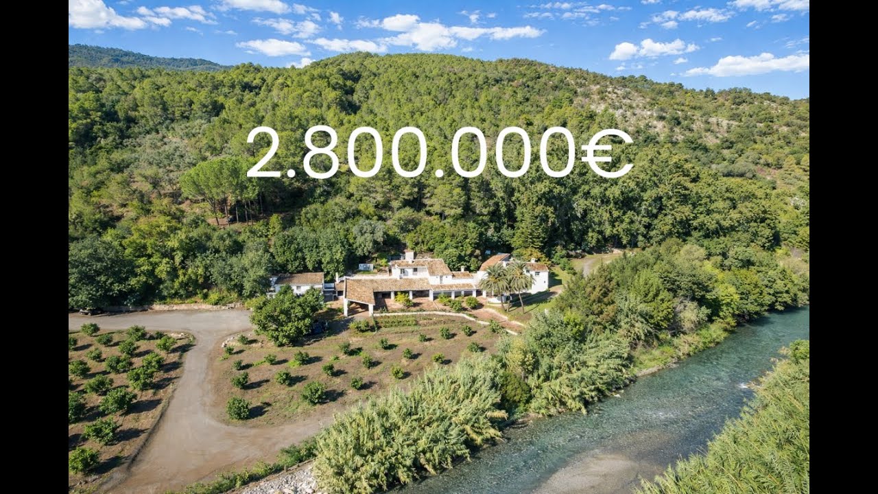 Spectacular Andalusian Cortijo by the Genal River | Unique Luxury Finca in Casares