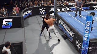 Oba Femi vs Channing Stacks Lorenzo - Friday Night Smackdown - April 4th 2025