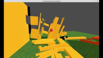 Godot Destructible environment and physics (improved)