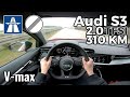 2021 Audi S3 - Test V-max. Próba autostradowa.