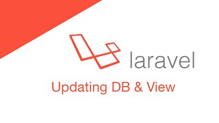 Laravel 5.2 PHP Build  a social network - Updating DB & View