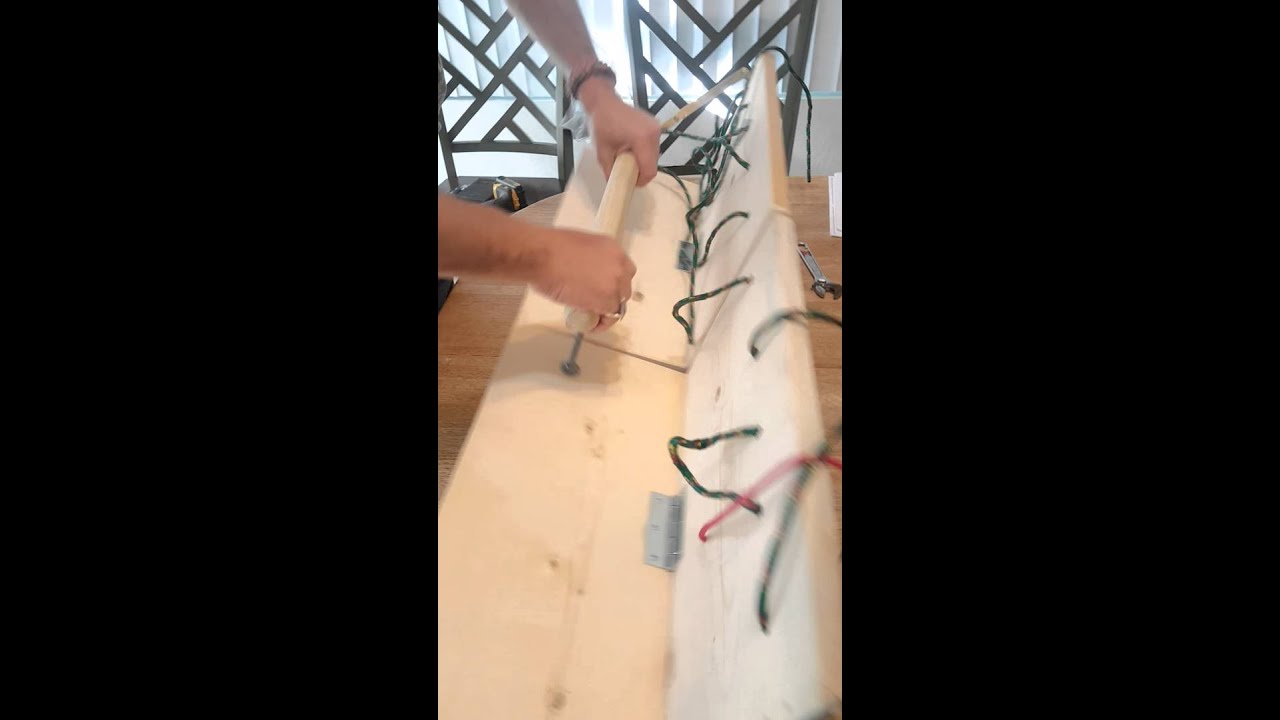 Portable Knot Tying Station 